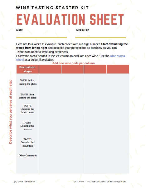 Wine Tasting Notes Template Detrester wine-tasting-notes-template-detrester